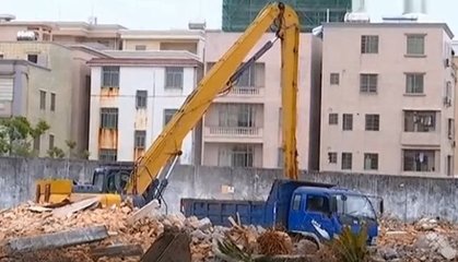 吴川女乡贤谢国梅斥资1.98亿元竞得长寿岭地块，清表工程全面启动