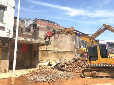 城东焕新记 怀城十字路口拆除工程圆满收官